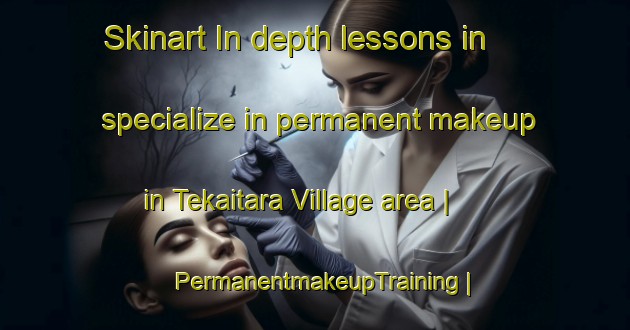 Skinart In-depth lessons in specialize in permanent makeup in Tekaitara Village area | PermanentmakeupTraining | PermanentmakeupClasses | SkinartTraining-Kiribati